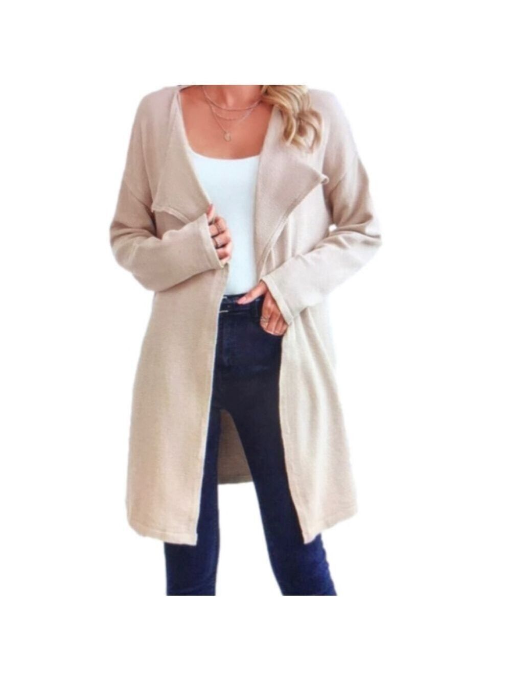 Chicwish Open Front Cardigan M/L